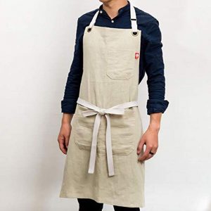 Linen Kitchen Apron